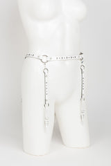 Bianco Garter Belt