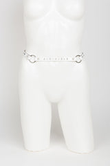 Bianco Garter Belt