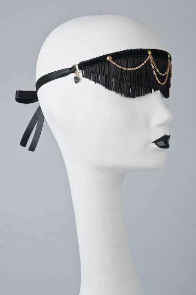 Fringe Maid Blindfold - Fräulein Kink Private Access
 - 3