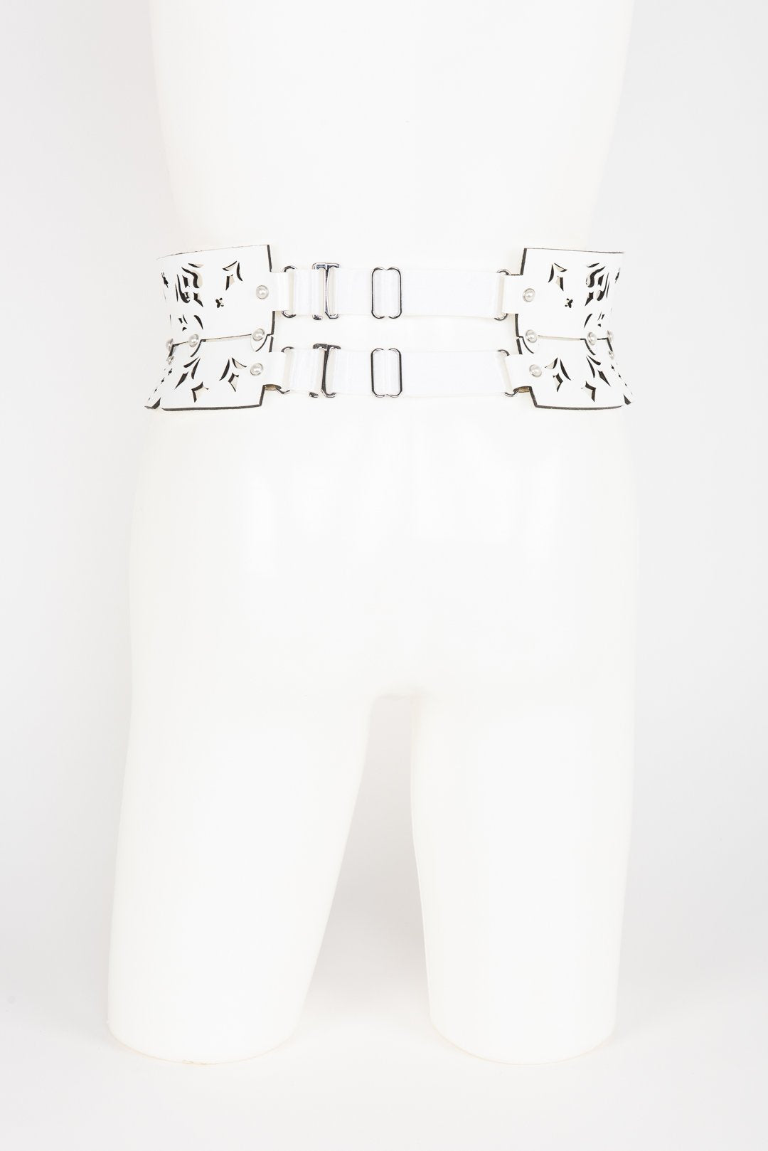 Bianco Skinny Garter Frulein Kink Bianco Skinny Garter Frulein Kink
