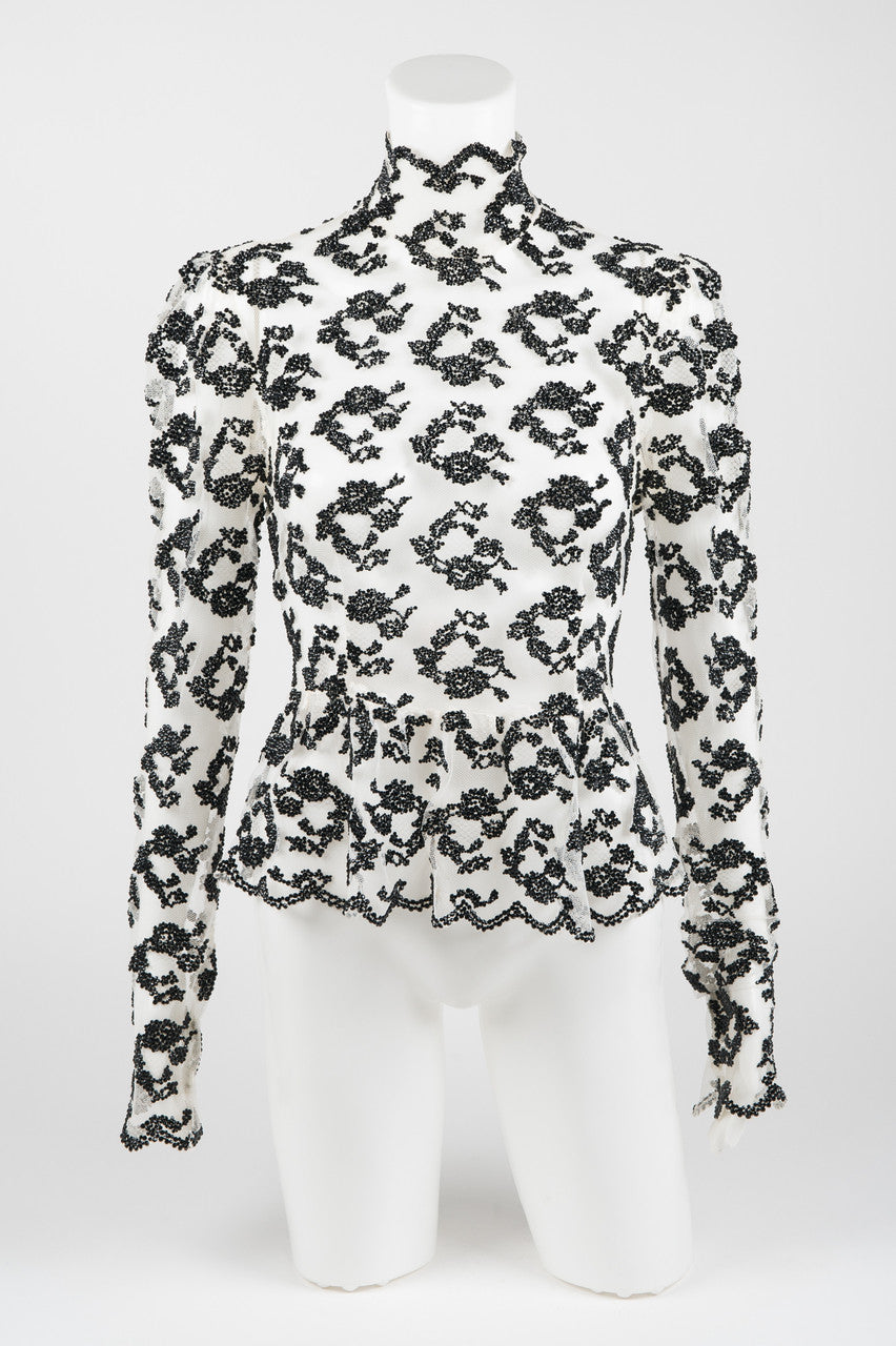 Black BLVD Luxury Lace Top - Fräulein Kink
 - 3