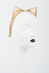 Champagne 18K Kitten Headband - Fräulein Kink
 - 1