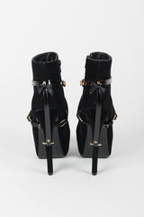 Jet Black Heel Restraints by Fräulein Kink