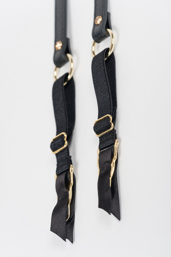 Black Caviar Garter Belt by Frulein Kink Black Caviar Garter Belt by Frulein Kink