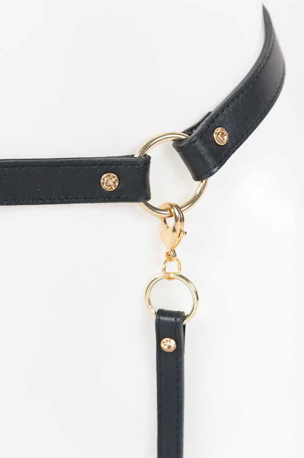 Caviar Garter Belt - Fräulein Kink
 - 6