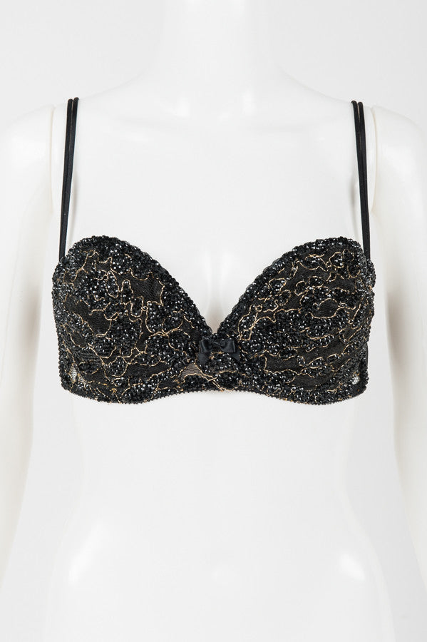 Jet Black BLVD Bra - Fräulein Kink
 - 2