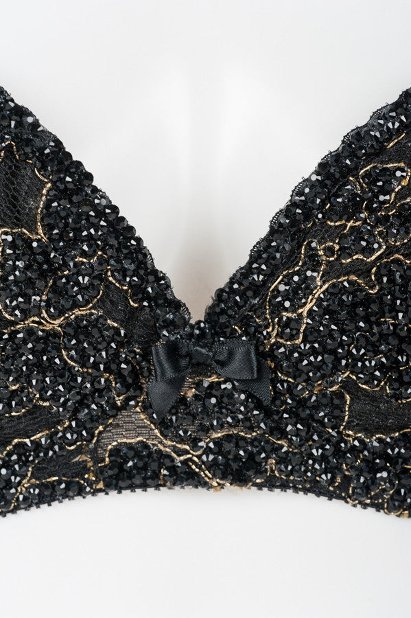Jet Black BLVD Bra - Fräulein Kink
 - 3