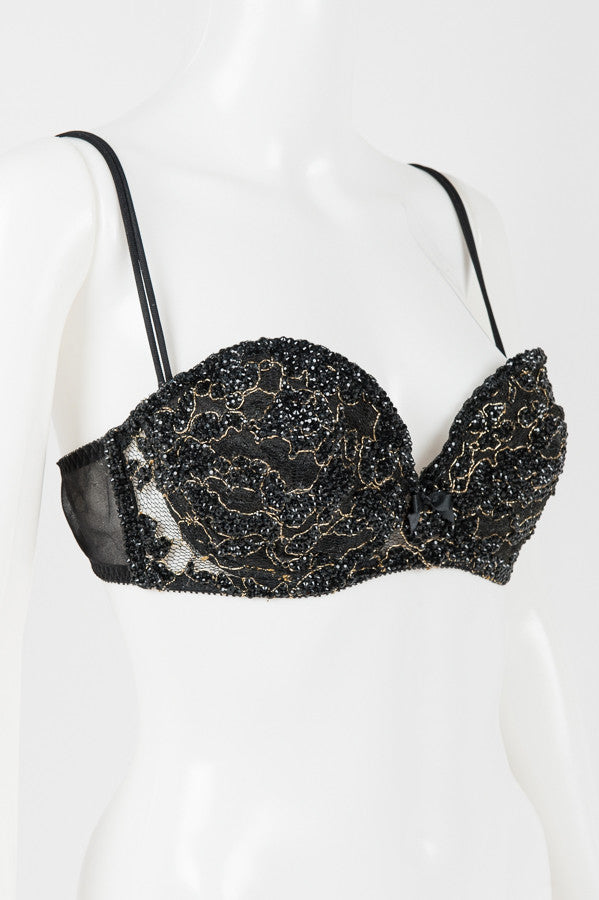 Jet Black BLVD Bra - Fräulein Kink
 - 4
