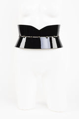 Fraulein Kink Black Patent Leather Belt Buy Online 