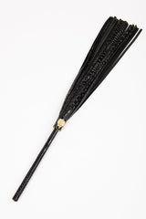 Buy Fraulein Kink Black Crocco Flogger Online 