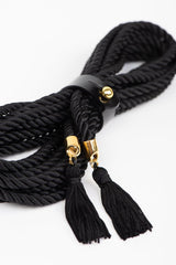 Buy Fraulein Kink Online. Soft Black Bondage Lasso.