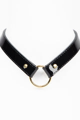 Buy Fraulein Kink Black Patent Collar Online