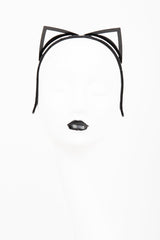 Buy Fraulein Kink Black Crocco Kitten Headband Online 