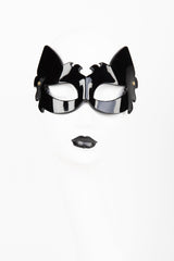 Fraulein Kink Black Patent Leather Lion Mask Buy Online