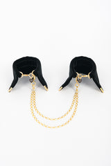Noir Velvet Cuffs 