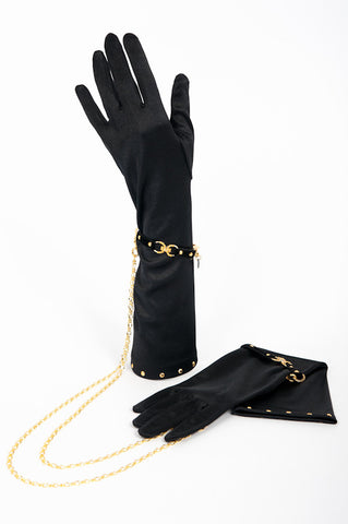 Noir-Handschuhe