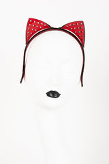 Luxury Patent Leather Kitten Headband Buy Online at Fraulein Kink