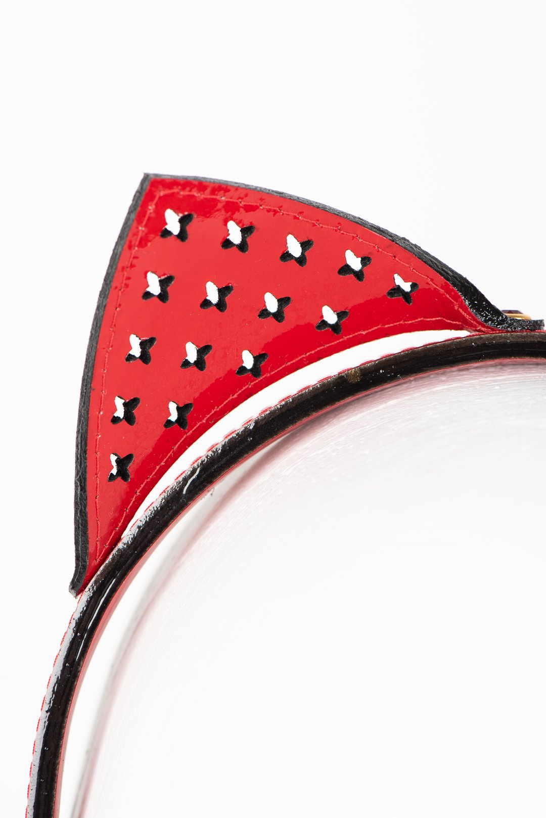 Luxury Patent Leather Kitten Headband Buy Online at Fraulein Kink