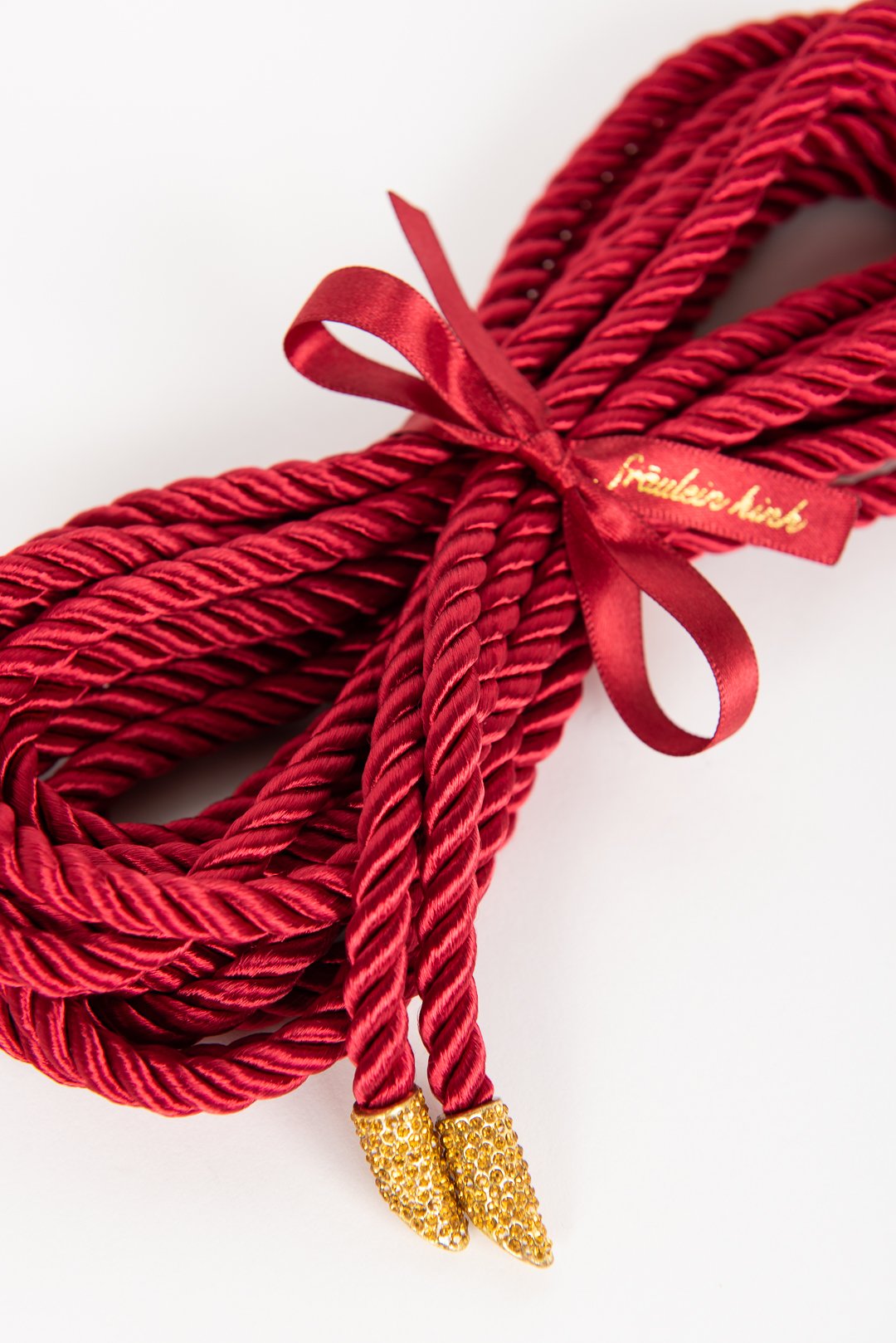 Luxury Lasso Bondage Rope With Crystal Tip buy online at Fraulein Kink