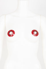 Luxury Patent Leather Nipple Pasties buy online at Fraulein Kink