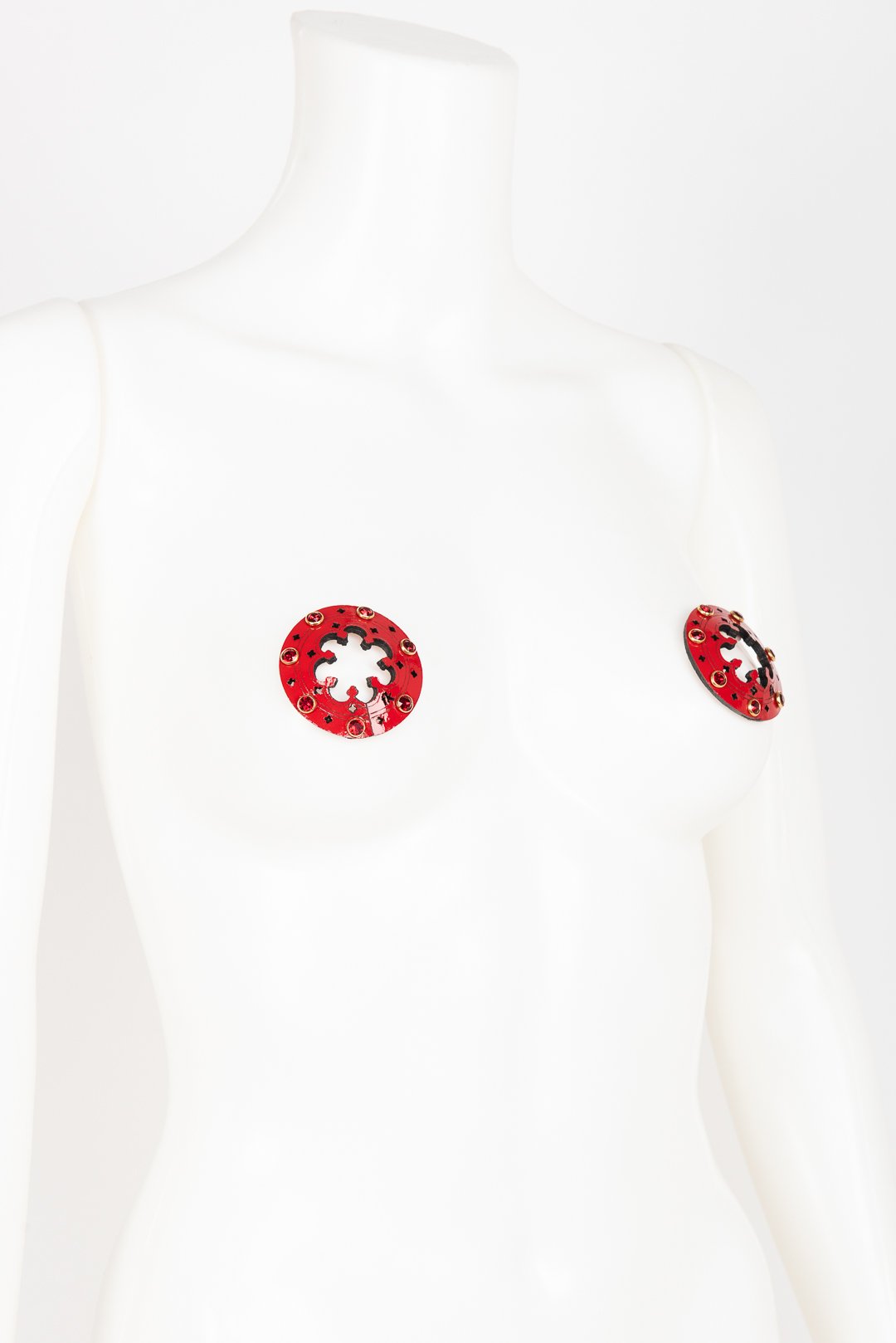 Luxury Patent Leather Nipple Pasties buy online at Fraulein Kink